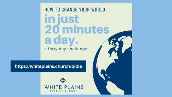 Five Ways the Bible Changes Me Image